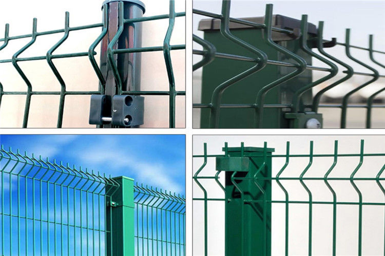 1.5x2.5m 2x2.5m Welded Mesh Fencing Galvanized Steel Welded Wire Fence