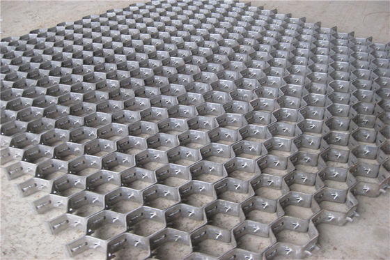 2mm Hexmesh Refractory Hex Grid And Flex Metal Refractory Lining