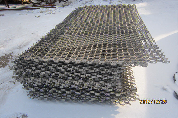 2mm Hexmesh Refractory Hex Grid And Flex Metal Refractory Lining