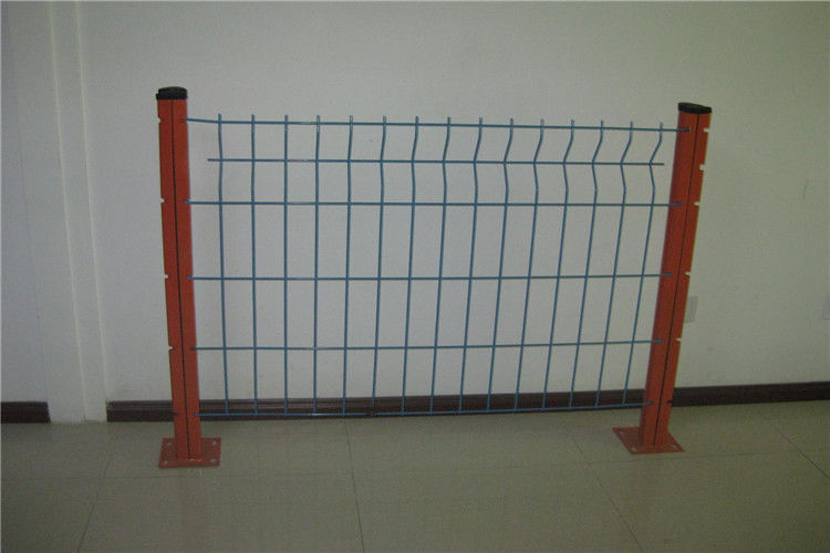 OD 4mm V Mesh Fencing.(Weld Mesh) Powder Coated Mesh fence 1m-2.4m Customized Width